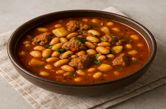 Бограч с фасолью